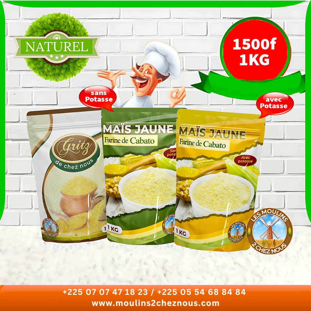 Farine de Cabato (avec potasse)